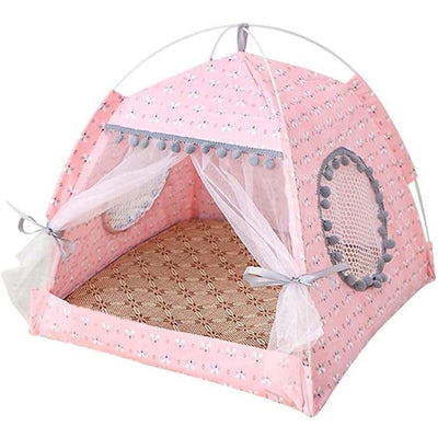 Canopy Tent - Pink - Pretty Paws Luxury Couture
